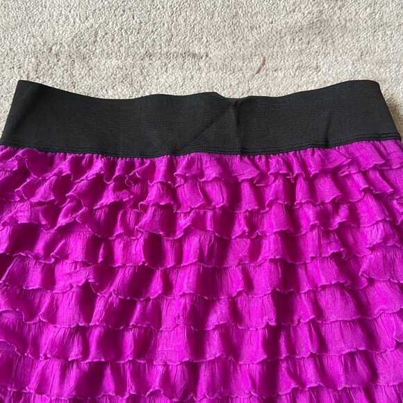Free People Layered Ruffle Mini Skirt - Picture 2 of 6